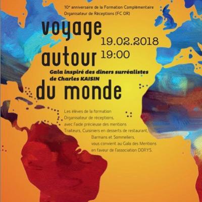 Gala 2018 - Voyage autour du monde